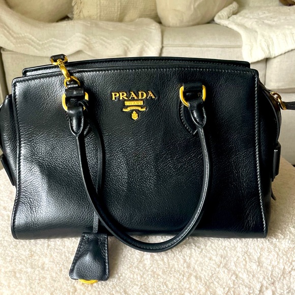 PRADA Leather Crossbody Bag - Picture 2 of 11